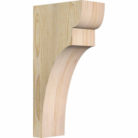 Ekena Millwork Yorktown Rough Sawn Corbel, Douglas Fir, 4"W x 8"D x 16"H COR04X08X16YOR00RDF